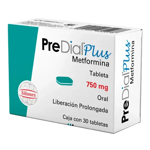 PREDIAL PLUS LP 750MG TABLETAS C/30