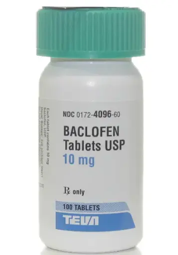 BACLOFEN TEVA 10MG TABLETAS C/100