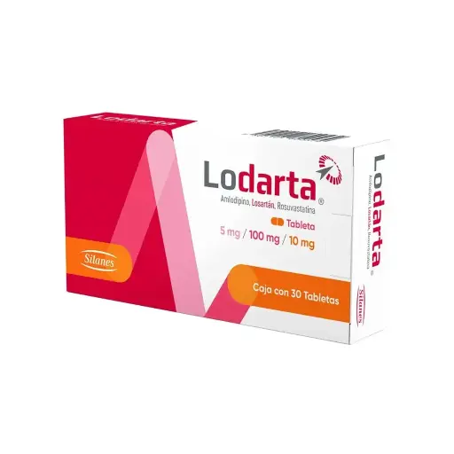 LODARTA 5/100/10MG TABLETAS C/30