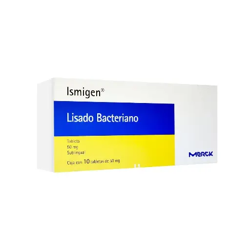 ISMIGEN 50MG TABLETAS SUBLINGUAL C/10