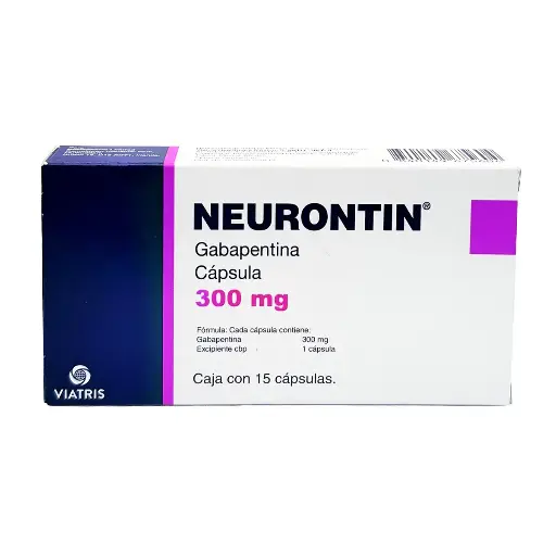 NEURONTIN 300MG CAPSULAS C/15