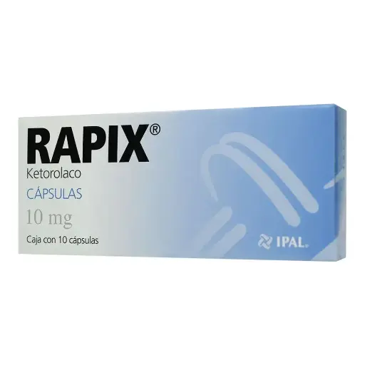 RAPIX 10MG CAPSULAS C/10