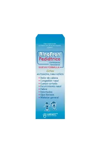 RINOFREN PED.05/8G SOLUCION 30ML