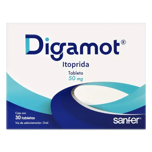 DIGAMOT 50MG TABLETAS C/30