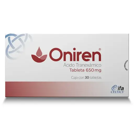 ONIREN 650MG TAB C/30