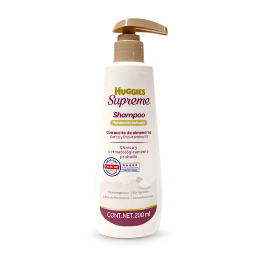 SHAMPOO HUGGIEES SUPREME 200ML