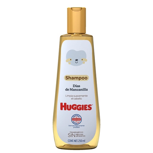 SHAMPOO HUGGIES DIAS DE MANZANILLA 250ML