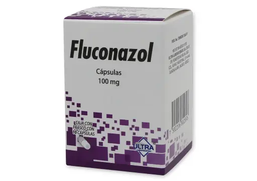 FLUCONAZOL ULTRA 100MG CAPSULAS C/10 (GI)