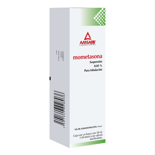 MOMETASONA AMSA SUSP INHA 0.05% 18ML 140 D (GI)