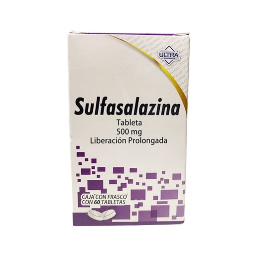 SULFASALAZINA ULTRA 500MG TABLETAS C/60 (GI)