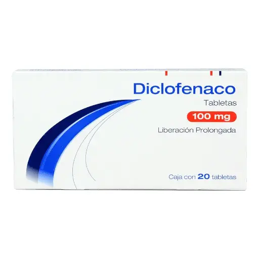 DICLOFENACO ALPHARMA 100MG TABLETAS LP C/20 (GI)