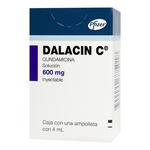 DALACIN C 600MG/4ML INYECTABLE C/1