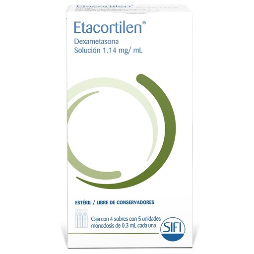 ETACORTILEN 1.14MG/ML SOBRES C/4