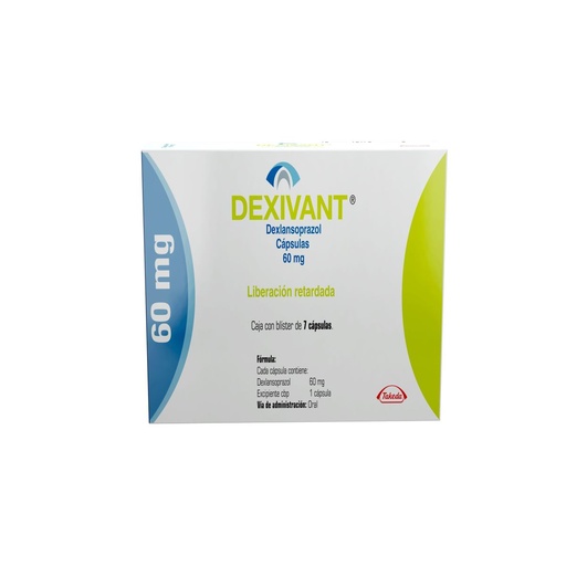 DEXIVANT 60MG CAPSULAS LP C/7