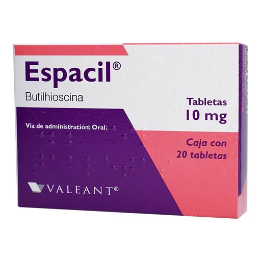 ESPACIL 10MG TABLETAS C/20