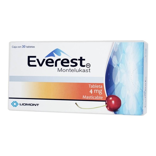 EVEREST 4MG TABLETAS MASTICABLES C/30