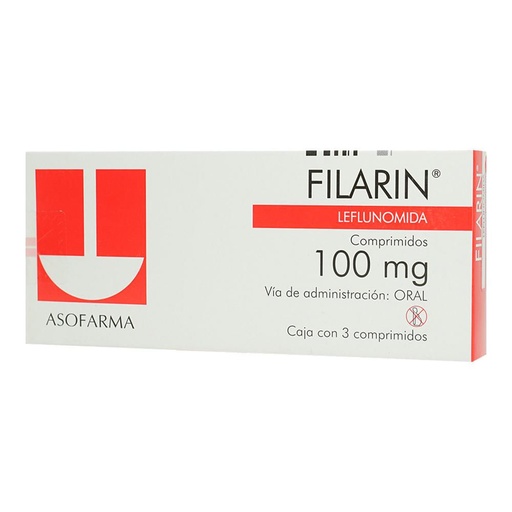 FILARIN 100MG COMPRIMIDO C/3