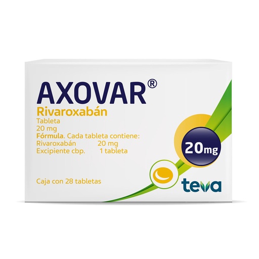 AXOVAR 20MG TAB C/28