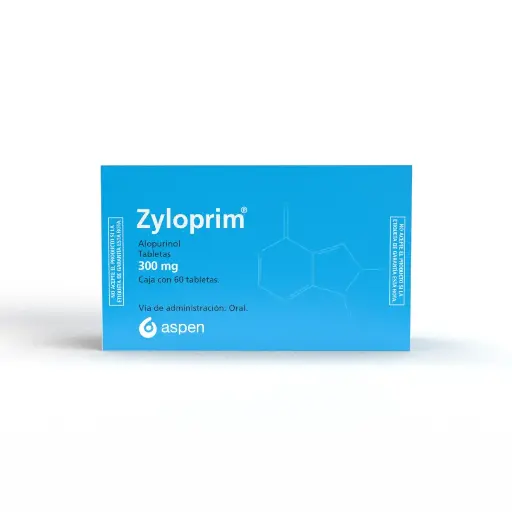 ZYLOPRIM 300MG TABLETAS C/60