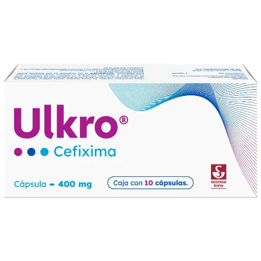ULKRO 400MG CAPSULAS C/10