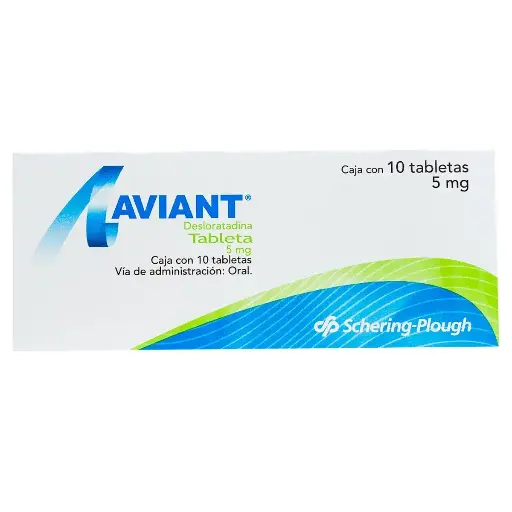 AVIANT 5MG TABLETAS C/10