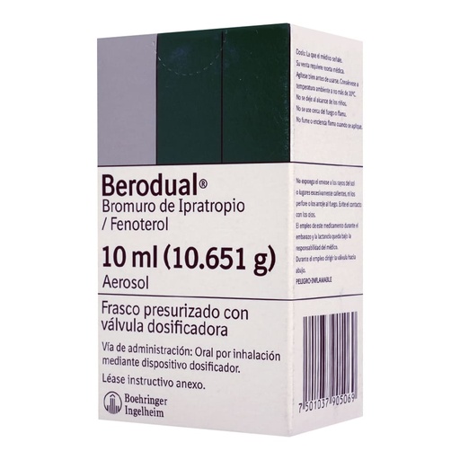BERODUAL 14G SUSPENSION AER 10ML