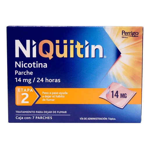 NIQUITIN 14MG ET2 PARCH C/7