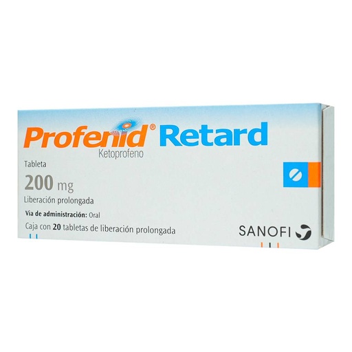 PROFENID-RETARD 200MG COMPRIMIDOS C/20