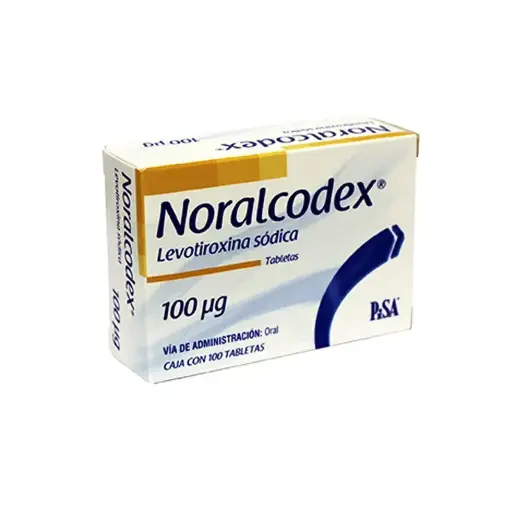NORALCODEX 100MCG TABLETAS C/100