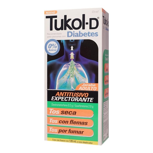 TUKOL-D JARABE DIABETES 120ML